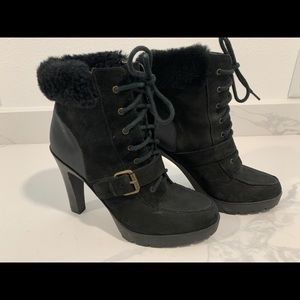 Lauren by Ralph Lauren Tie Up Booties